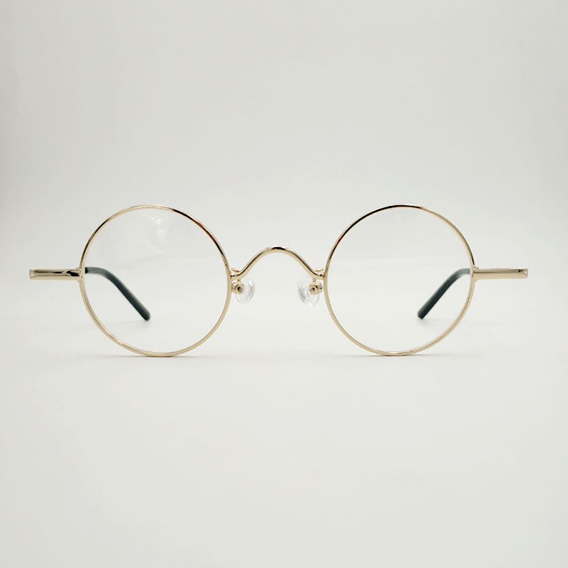 Yujo Unisex Full Rim Round Eyeglasses Alloy Eyeglasses 811008 Full Rim Yujo