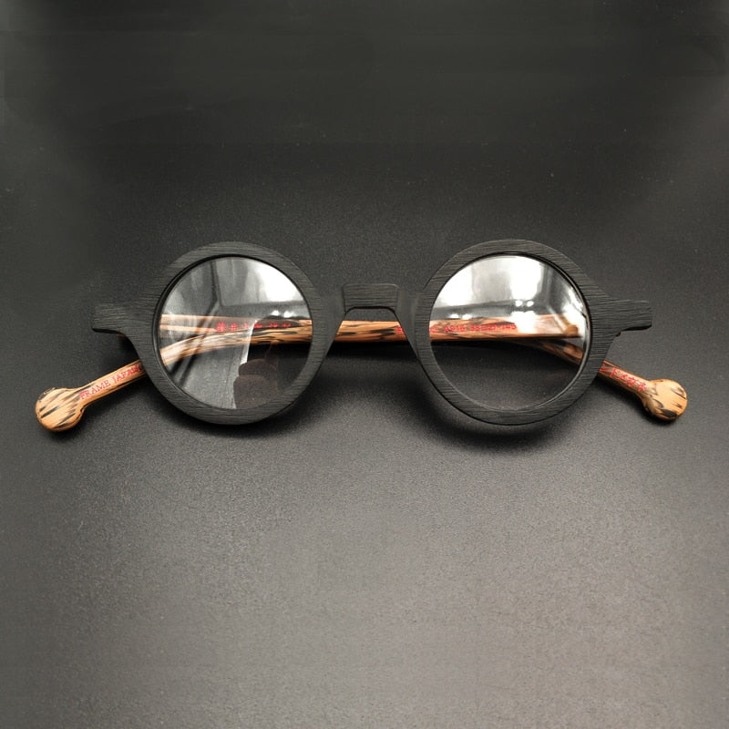 Yujo Unisex Full Rim Round Reading Glasses Acetate Y031 Reading Glasses Yujo