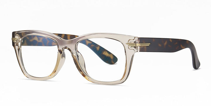 Hotochki Unisex Full Rim Plastic Frame Eyeglasses Tr3393 Full Rim Hotochki