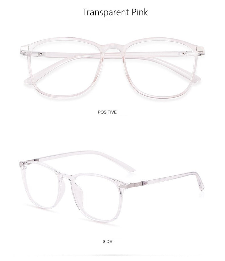 Yimaruili Unisex Full Rim TR 90 Resin Round Frame Eyeglasses 6621 Full Rim Yimaruili Eyeglasses