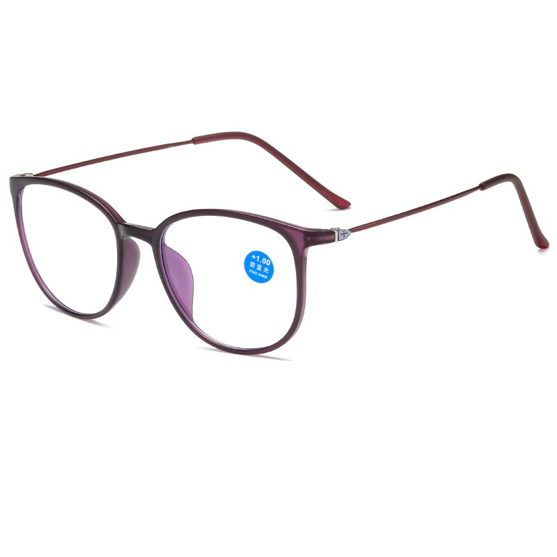 Yimaruili Unisex Full Rim Acetate Frame Myopic Or Presbyopic Anti Blue Light Reading Glasses Y872 Reading Glasses Yimaruili Eyeglasses