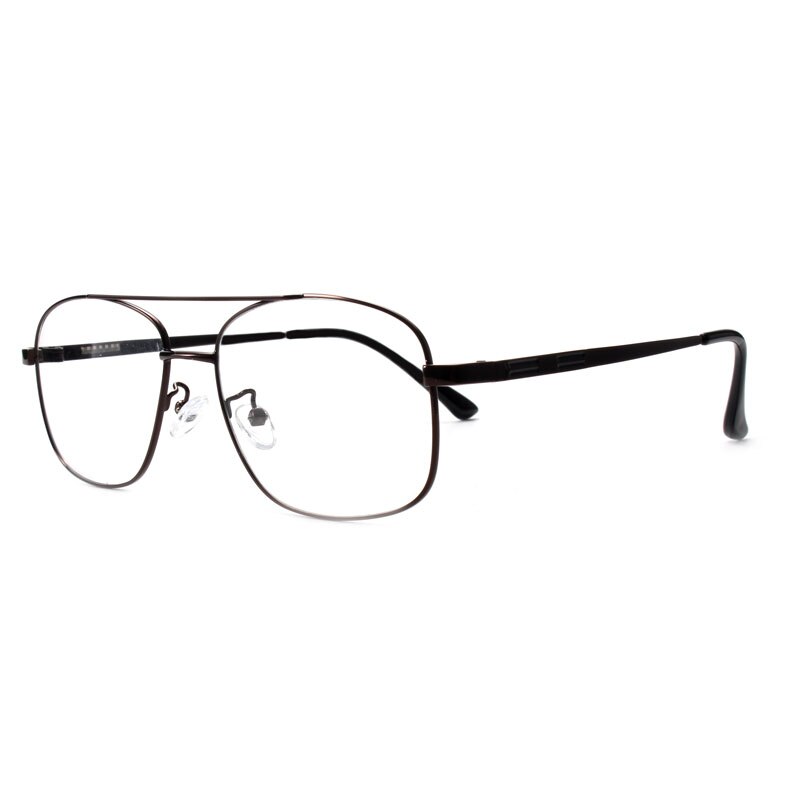Hotochki Unisex Full Rim Round Box Alloy Frame Eyeglasses 2256 Full Rim Hotochki