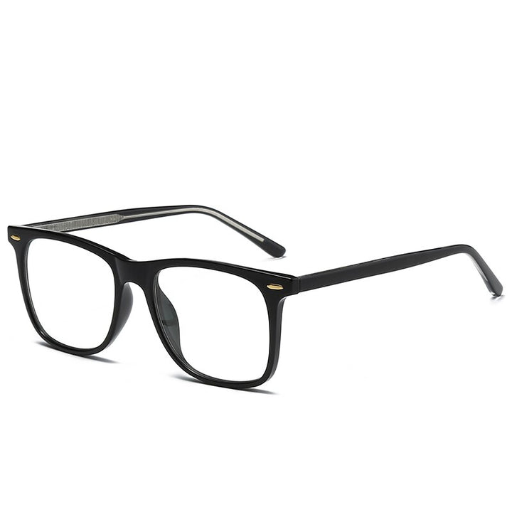 Oveliness Unisex Full Rim Square Tr 90 Titanium Eyeglasses Pf2024 Full Rim Oveliness