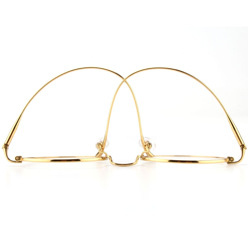 Muzz Unisex Full Rim Round Titanium Frame Eyeglasses 6144 Full Rim Muzz
