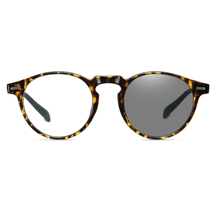 Reven Jate Unisex Full Rim Round Tr 90 Eyeglasses 3512 Full Rim Reven Jate
