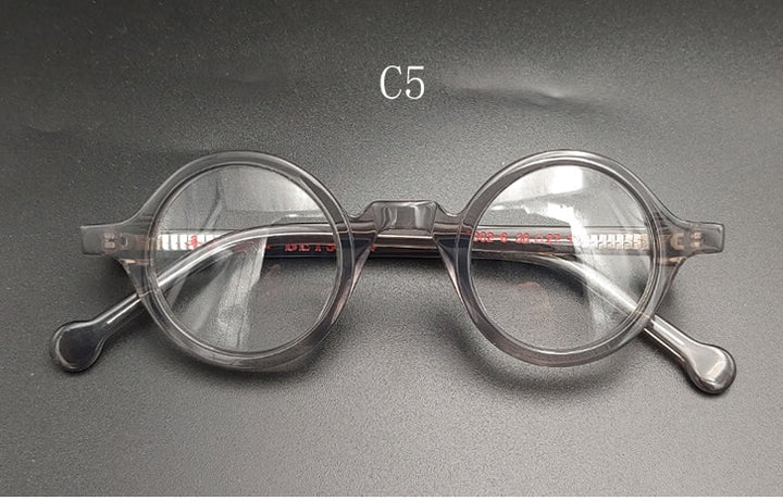 Yujo Unisex Full Rim Round Reading Glasses Acetate Y031 Reading Glasses Yujo
