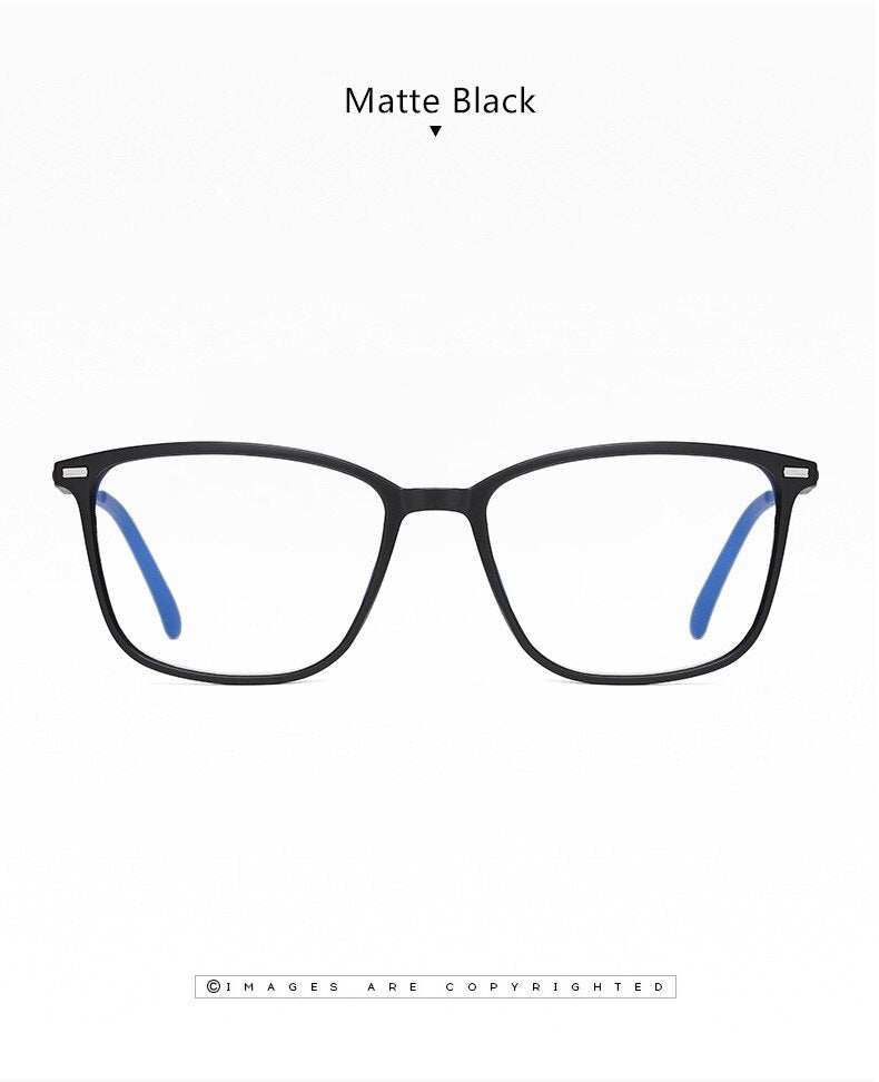 Yimaruili Men's  Full Rim TR 90 Frame Eyeglasses 6912 Full Rim Yimaruili Eyeglasses