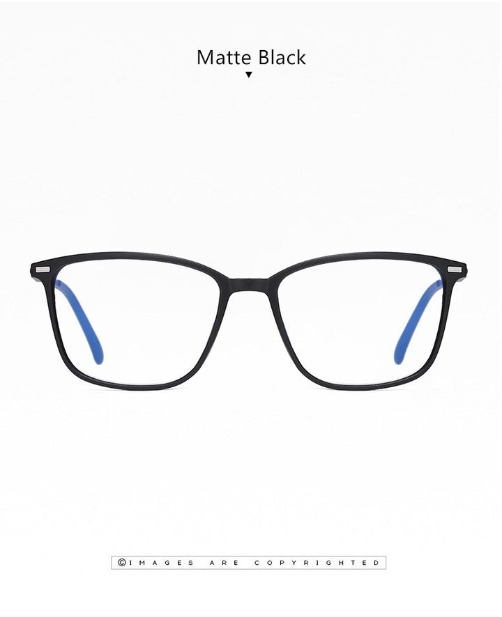 Yimaruili Men's  Full Rim TR 90 Frame Eyeglasses 6912 Full Rim Yimaruili Eyeglasses