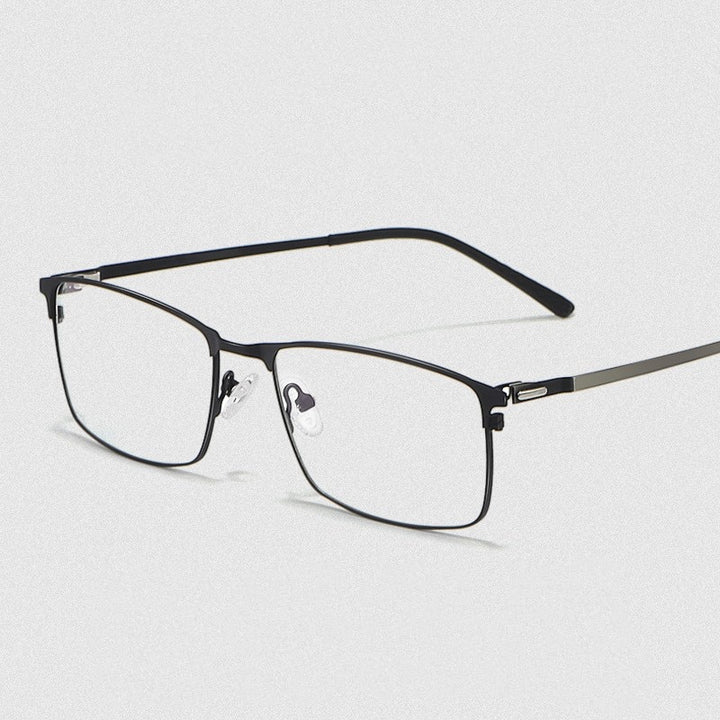 Yimaruili Men's Full Rim Alloy Frame Eyeglasses P9847 Full Rim Yimaruili Eyeglasses