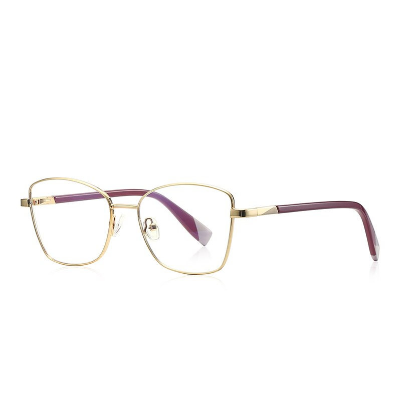 Hotochki Unisex Full Rim Square Alloy Frame Eyeglasses 3010 Full Rim Hotochki