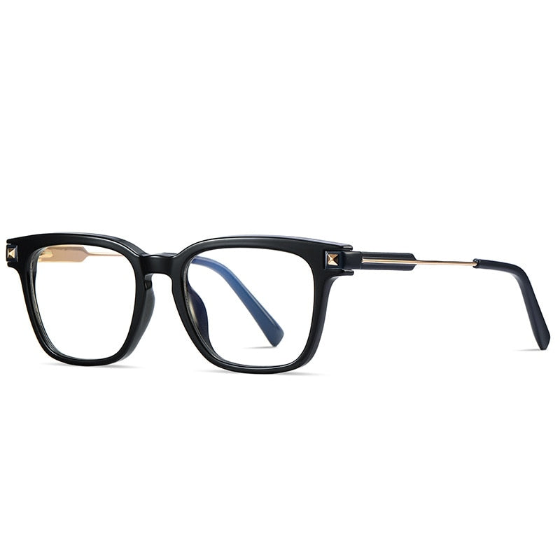 Reven Jate Unisex Full Rim Square Acetate Eyeglasses 2068 Full Rim Reven Jate