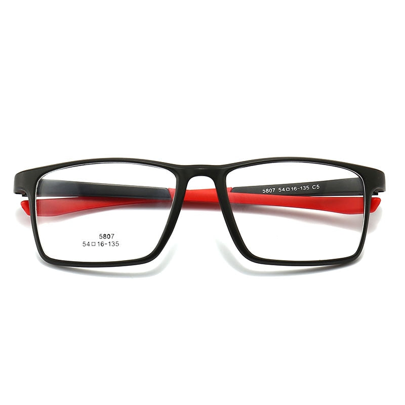 Hotochki Unisex Full Rim PC Plastic Resin Frame Eyeglasses 5807 Full Rim Hotochki   