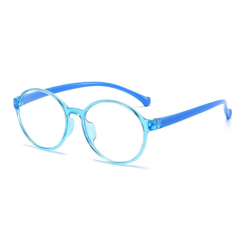 Yimaruili Unisex Children's Full Rim Acetate Frame Eyeglasses YKF2040 Full Rim Yimaruili Eyeglasses Blue