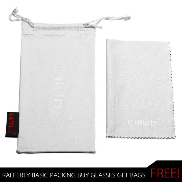 Ralferty Unisex Full Rim Irregular Square Alloy Tr 90 Acetate Eyeglasses D903 Full Rim Ralferty