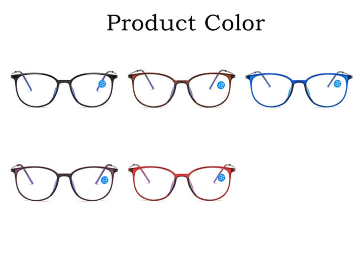 Yimaruili Unisex Full Rim Acetate Frame Myopic Or Presbyopic Anti Blue Light Reading Glasses Y872 Reading Glasses Yimaruili Eyeglasses