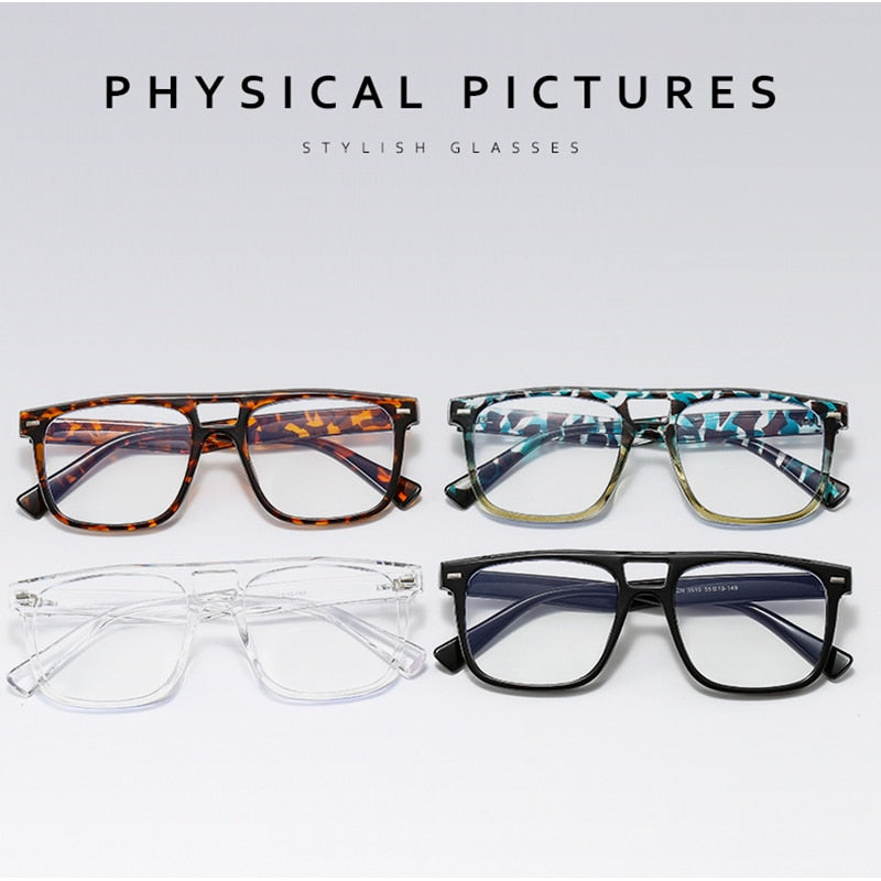 Hotochki Unisex Full Rim PC Plastic Resin Frame Eyeglasses 3510 Full Rim Hotochki