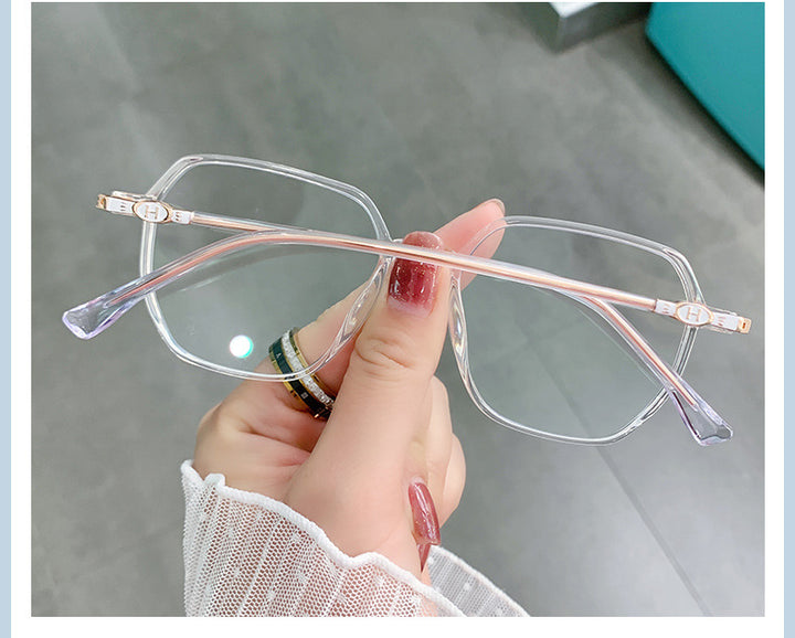 Hotony Women's Full Rim TR 90 Resin Square Frame Eyeglasses Lk304 Full Rim Hotony