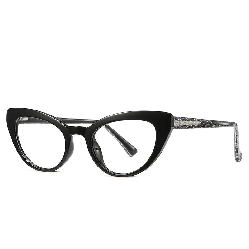 Gmei Women's Full Rim Cat Eye Tr 90 Acrylic Eyeglasses 2012 Frame Gmei Optical C1  
