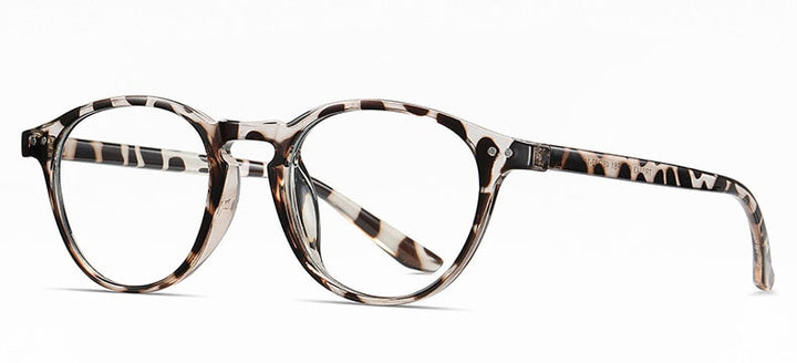 Hotochki Unisex Full Rim Round TR-90 Resin Frame Eyeglasses 2318 Full Rim Hotochki
