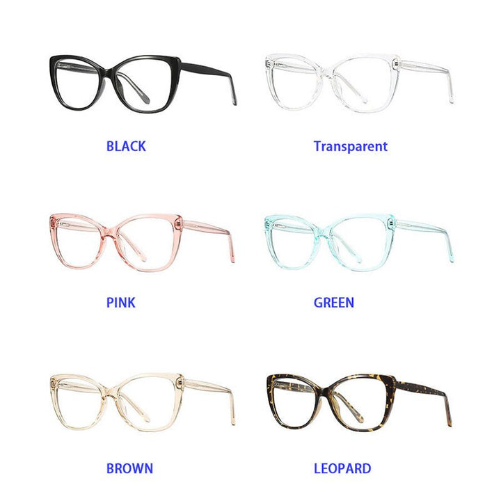 Hotochki Women's Full Rim PC Plastic Resin Frame Eyeglasses 2005 Full Rim Hotochki