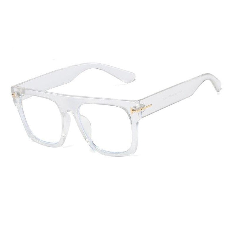 Cubojue Unisex Full Rim Square Tr 90 Titanium Brow Line Reading Glasses Reading Glasses Cubojue
