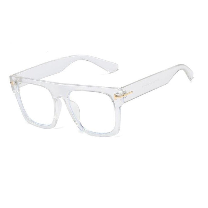 Cubojue Unisex Full Rim Square Tr 90 Titanium Brow Line Reading Glasses Reading Glasses Cubojue