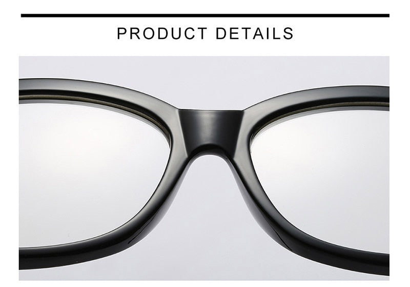 Hotony Women's Full Rim Cat Eye Acetate Frame Eyeglasses 97331 Full Rim Hotony