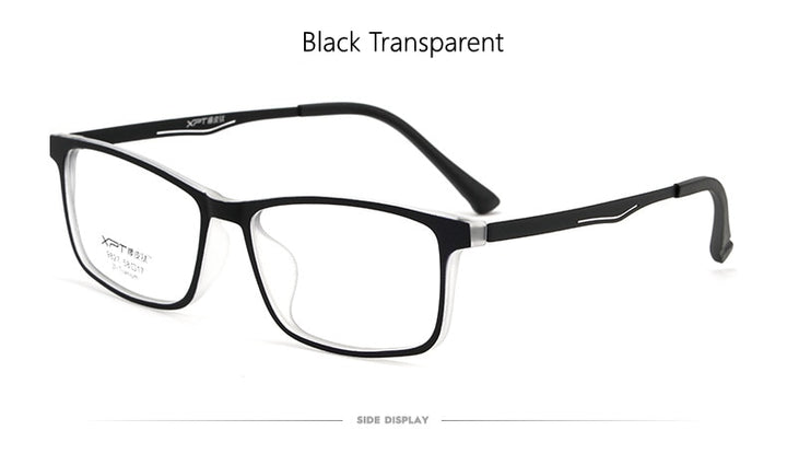 Yimaruili Men's Full Rim Titanium Frame Eyeglasses 9827 Full Rim Yimaruili Eyeglasses