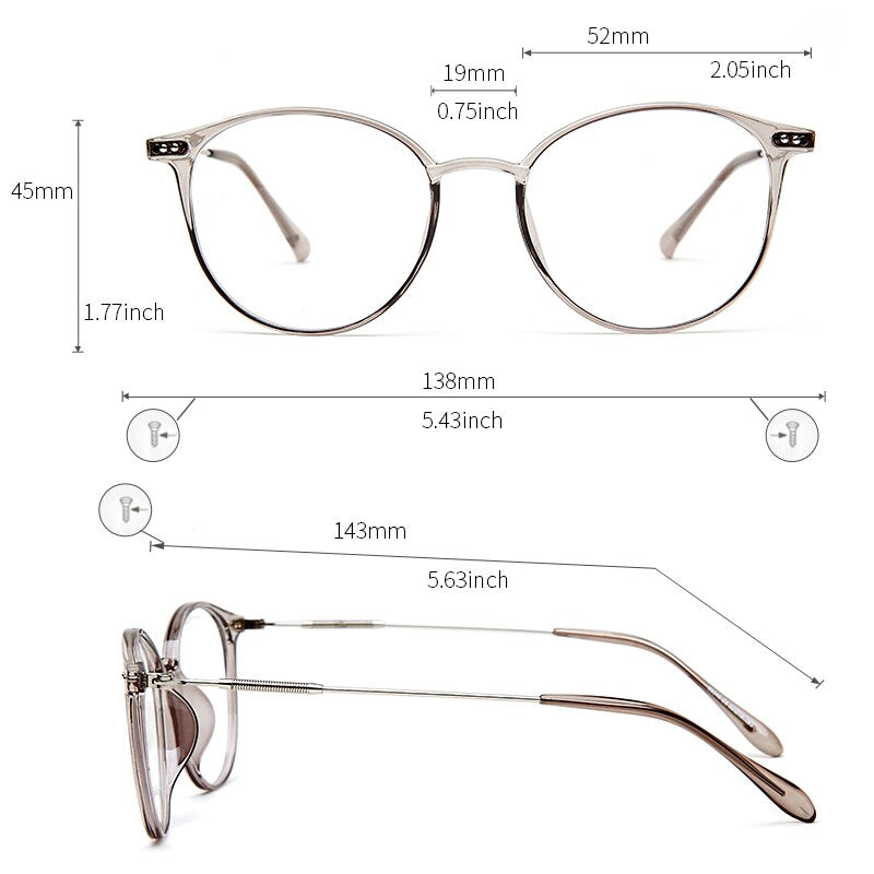 Kansept Women's Full Rim Cat Eye Acetate Eyeglasses 90045 Full Rim Kansept
