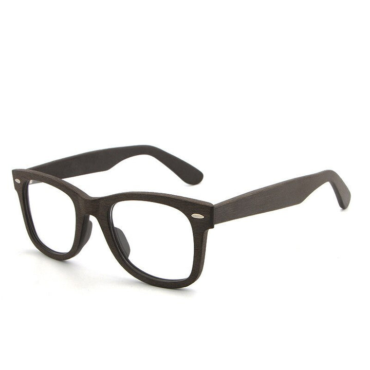 Aissuarvey Handcrafted Round Full Horn Rim Wooden Frame Eyeglasses Unisex Frame Aissuarvey Eyeglasses C19  