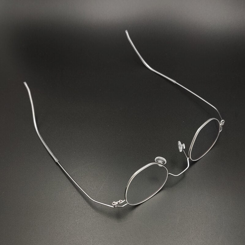 Yujo Unisex Polygonal Full Rim Stainless Steel Eyeglasses Y029 Full Rim Yujo