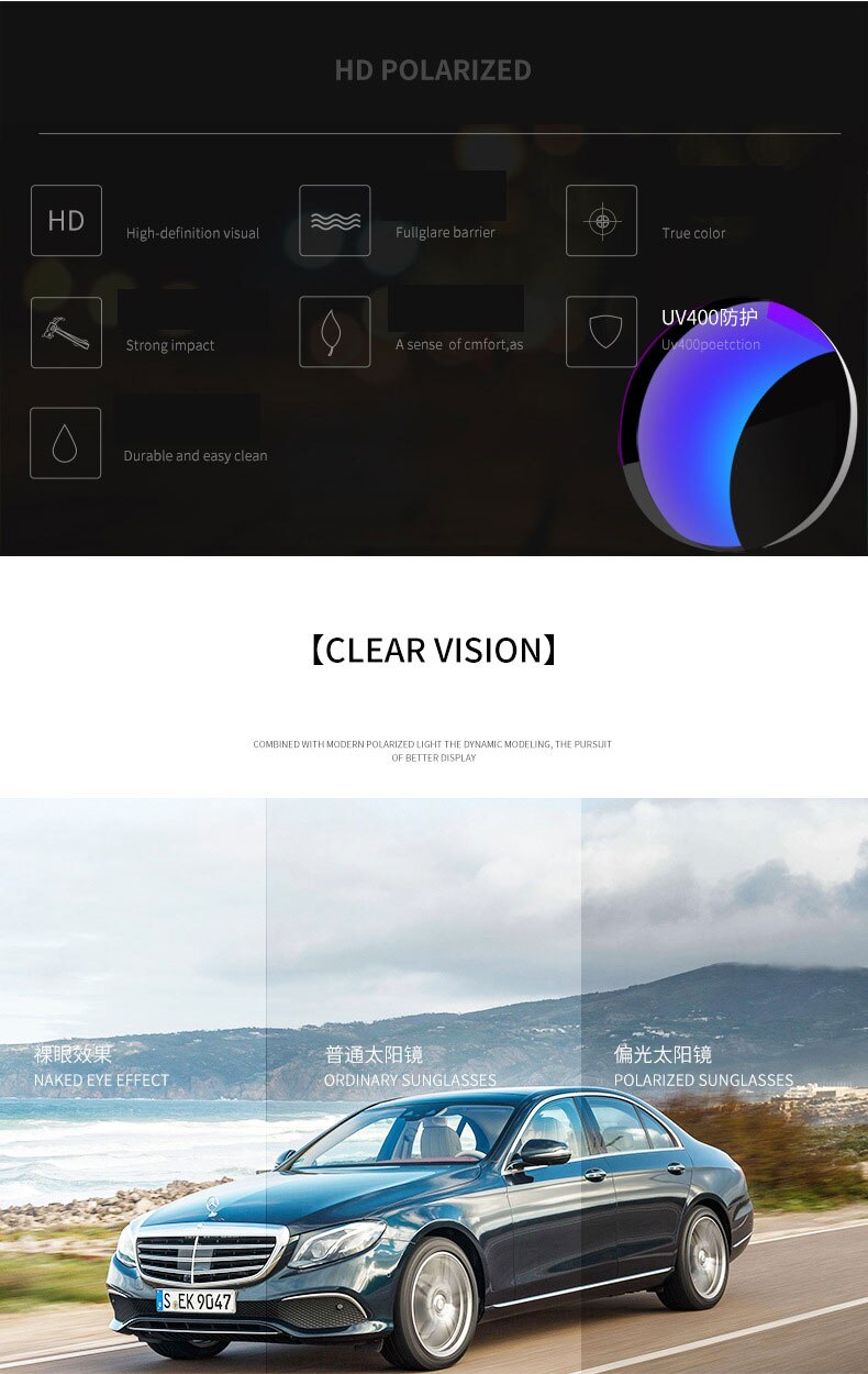 Reven Jate Unisex Full Rim Oval Alloy Rivet Tr 90 Polarized Sunglasses 9900 Sunglasses Reven Jate