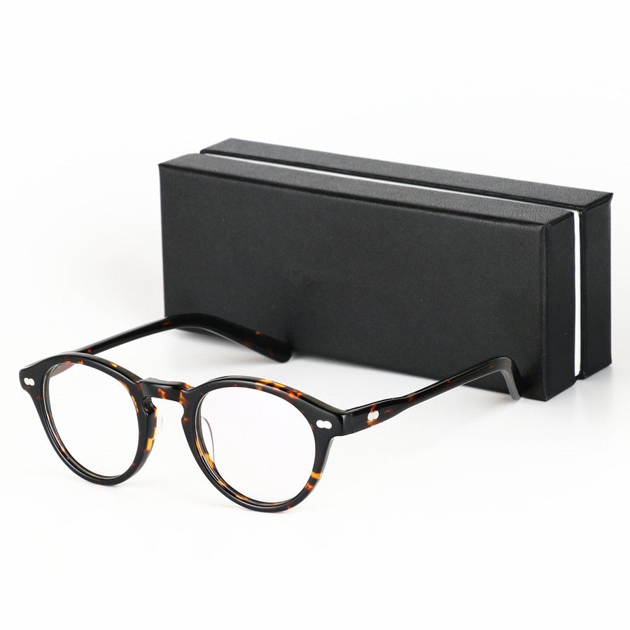 Hotony Women's Full Rim Acetate Frame Eyeglasses Sd1229 Full Rim Hotony