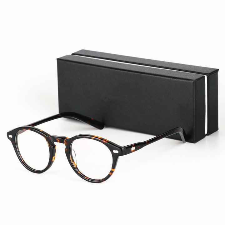 Hotony Women's Full Rim Acetate Frame Eyeglasses Sd1229 Full Rim Hotony