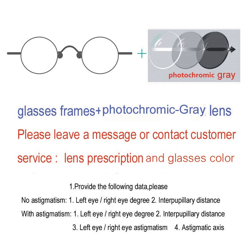 Yujo Unisex Full Rim Oval Round Titanium Eyeglasses Customized Lens Options Full Rim Yujo Graying China