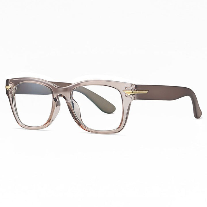 Hotochki Unisex Full Rim Plastic Frame Eyeglasses Tr3393 Full Rim Hotochki