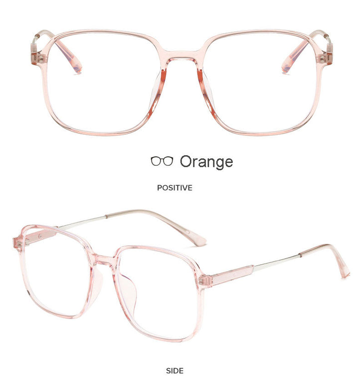Hotony Unisex Full Rim Round TR 90 Resin Frame Eyeglasses 60152 Full Rim Hotony