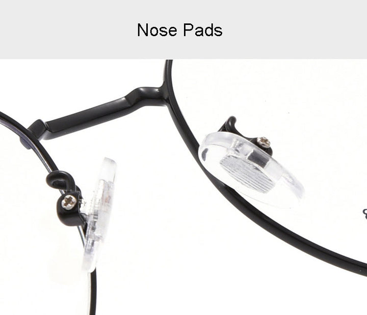 Hotony Unisex Full Rim Polygon Alloy Frame Spring Hinge Eyeglasses D879 Full Rim Hotony