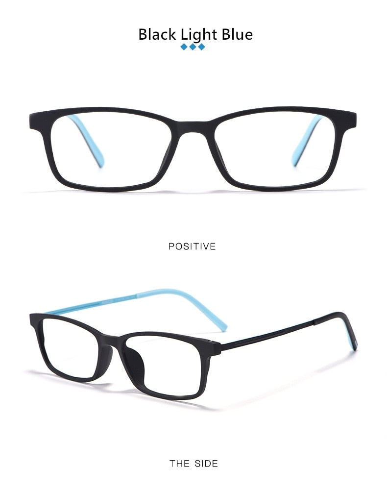 Yimaruili Unisex Full Rim β Titanium Frame Eyeglasses 8802 Full Rim Yimaruili Eyeglasses