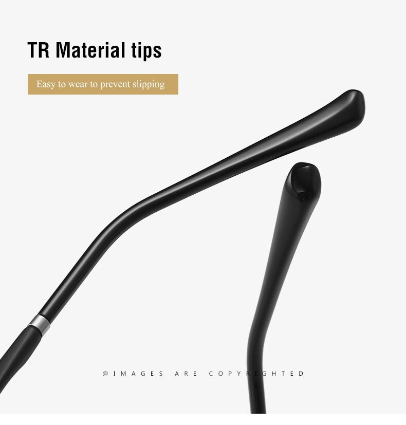 Hotochki Men's Full Rim TR-90 Resin Alloy Frame Eyeglasses T316 Full Rim Hotochki