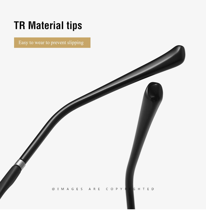 Hotochki Men's Full Rim TR-90 Resin Alloy Frame Eyeglasses T316 Full Rim Hotochki