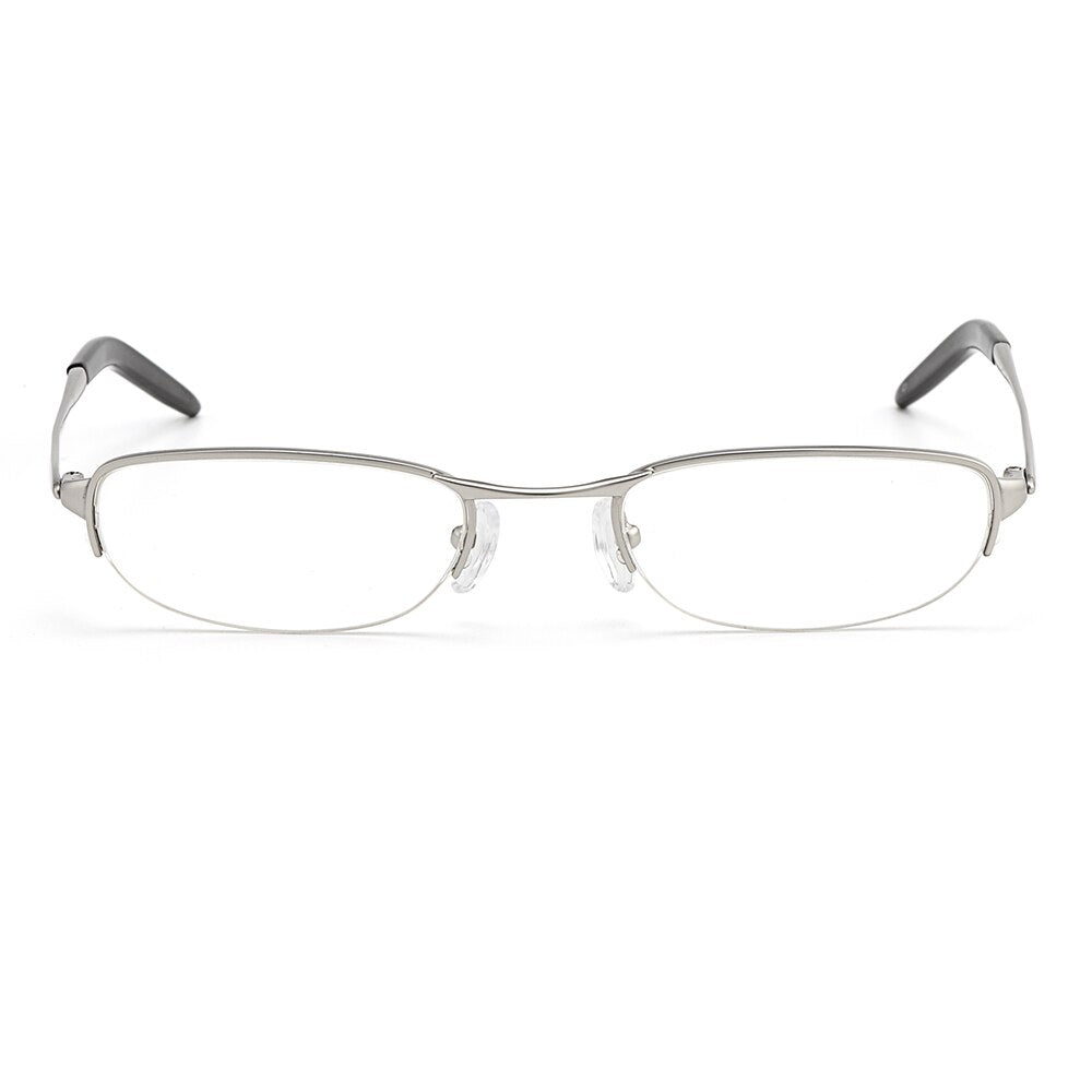 Gmei Women's Eyeglasses Rectangle Semi Rim Pure Titanium W2008 Full Rim Gmei Optical