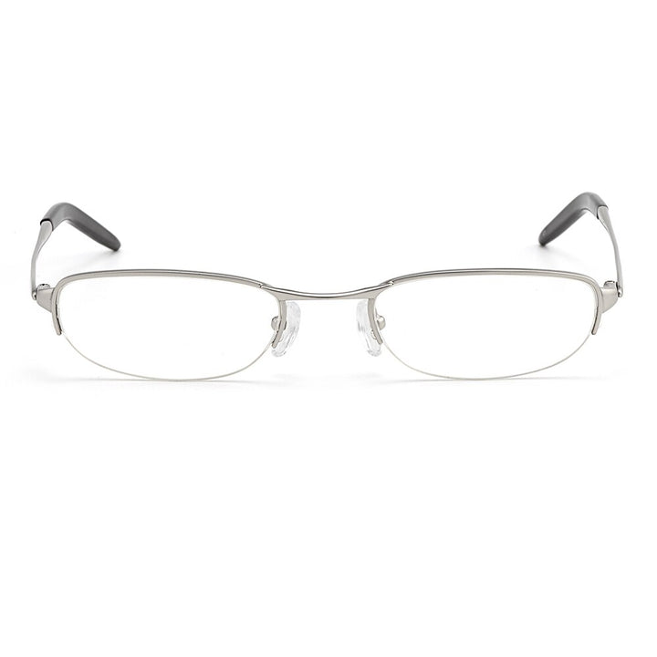 Gmei Women's Eyeglasses Rectangle Semi Rim Pure Titanium W2008 Full Rim Gmei Optical