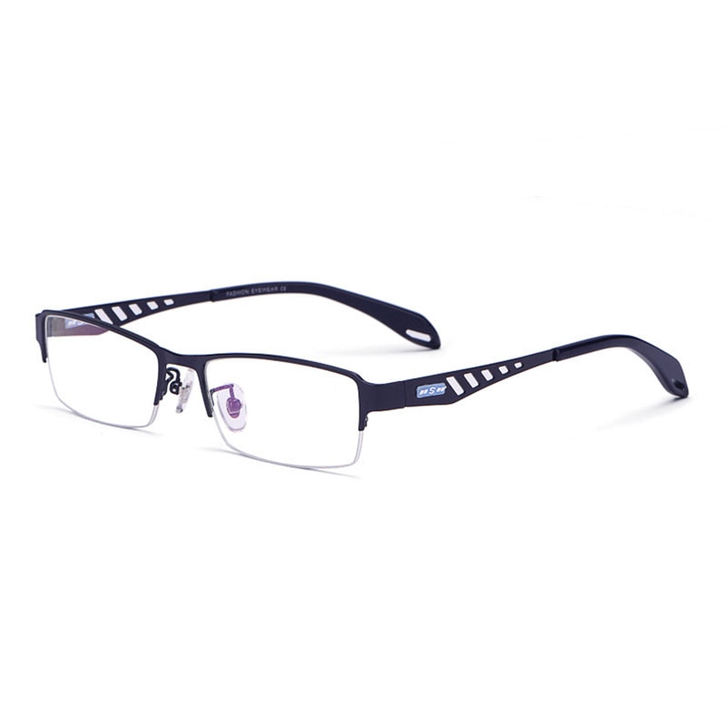 Reven Jate Xs505 Unisex Semi Rim Alloy Tr 90  Eyeglasses Semi Rim Reven Jate