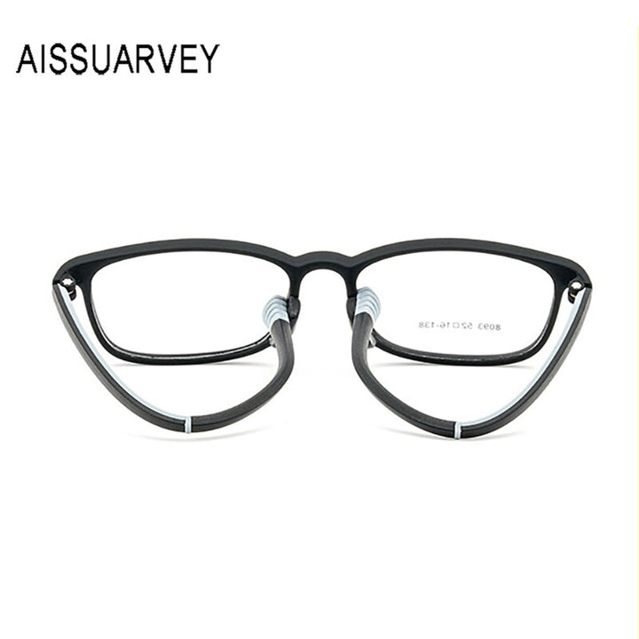 Aissuarvey Children's Rectangular Full Rim Sports Frame Unisex Eyeglasses 8093 Sport Eyewear Aissuarvey Eyeglasses   
