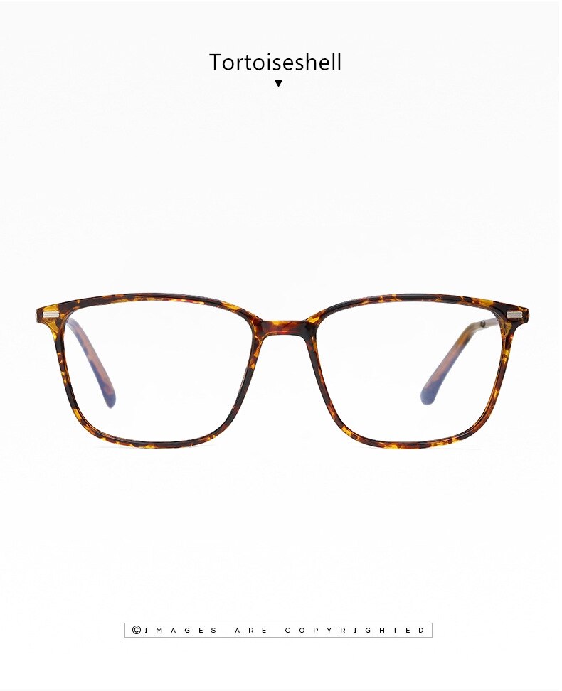 Yimaruili Men's  Full Rim TR 90 Frame Eyeglasses 6912 Full Rim Yimaruili Eyeglasses