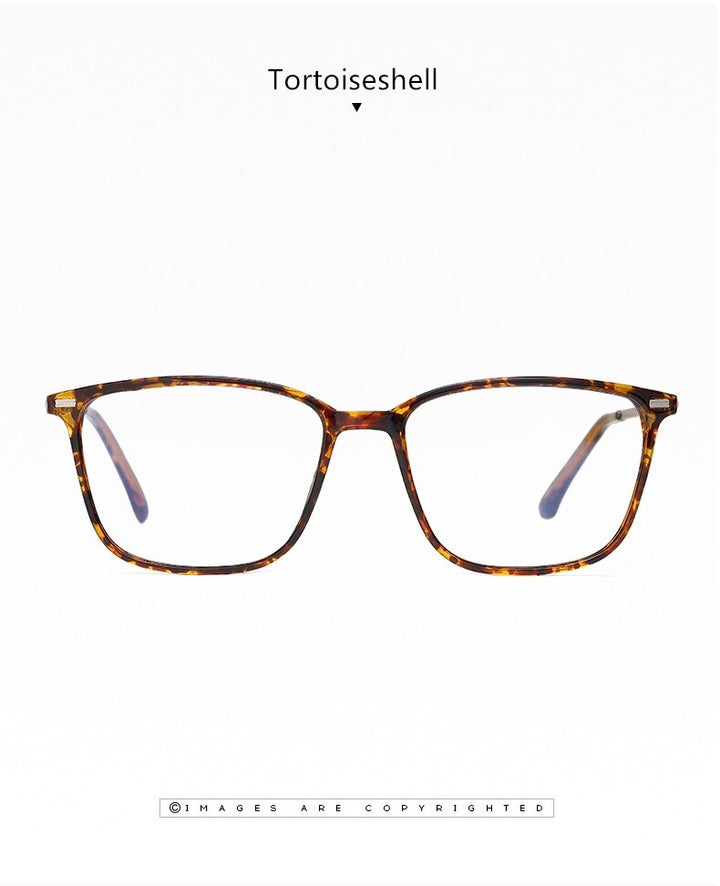 Yimaruili Men's  Full Rim TR 90 Frame Eyeglasses 6912 Full Rim Yimaruili Eyeglasses