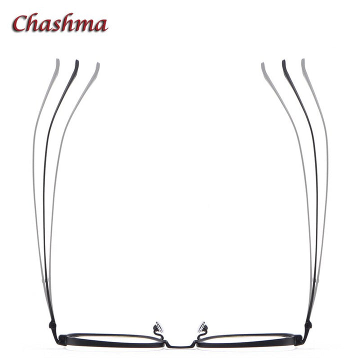 Chashma Ochki Unisex Full Rim Square Oval Titanium Eyeglasses  1851 Full Rim Chashma Ochki