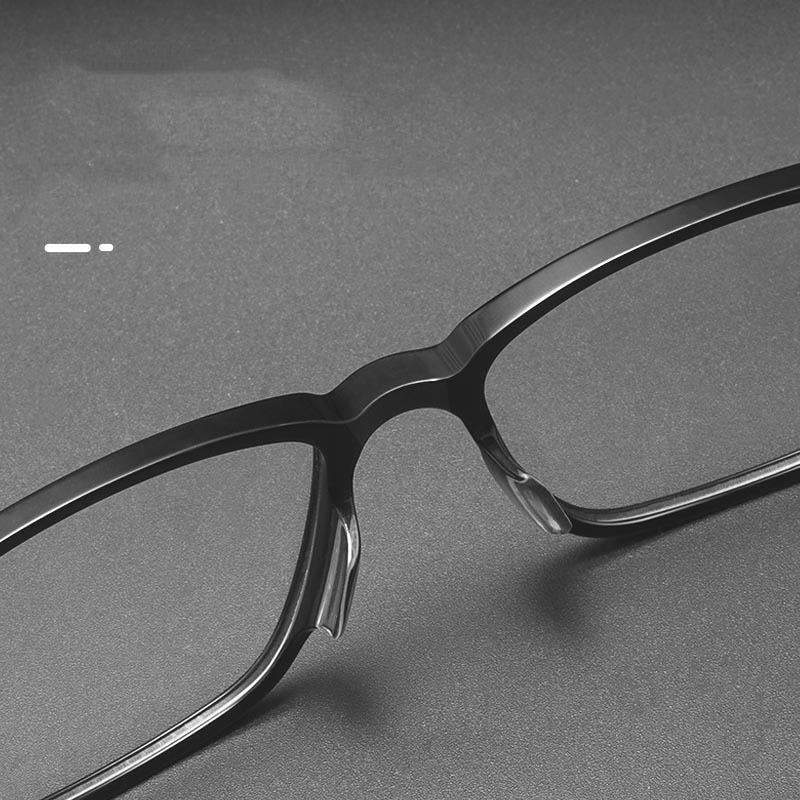 Yimaruili Men's Full Rim Titanium Frame Eyeglasses HT5022B Full Rim Yimaruili Eyeglasses