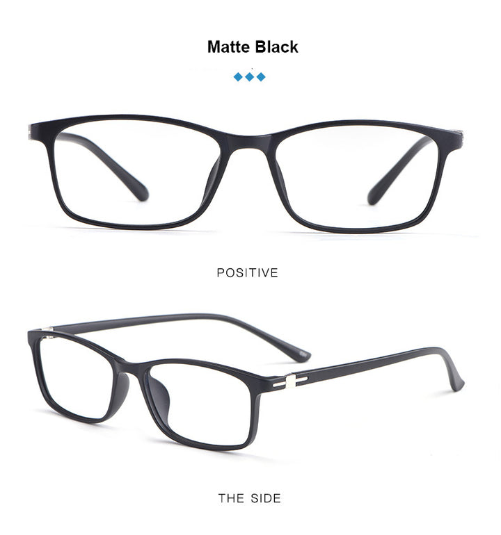Hotony Women's Full Rim Square Acetate Frame Eyeglasses 6631 Full Rim Hotony